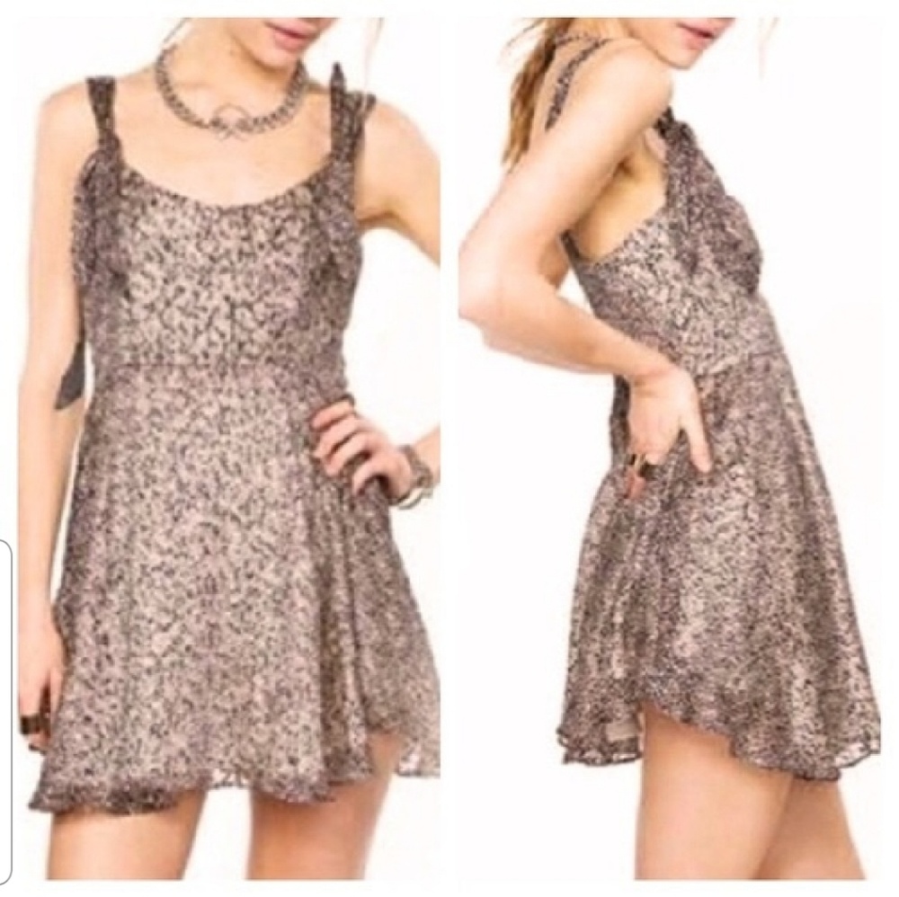 For Love and Lemons - Cheetah Mini Dress